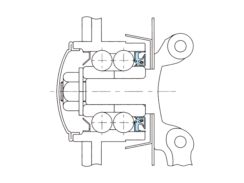 ハブ軸受用シールの画像